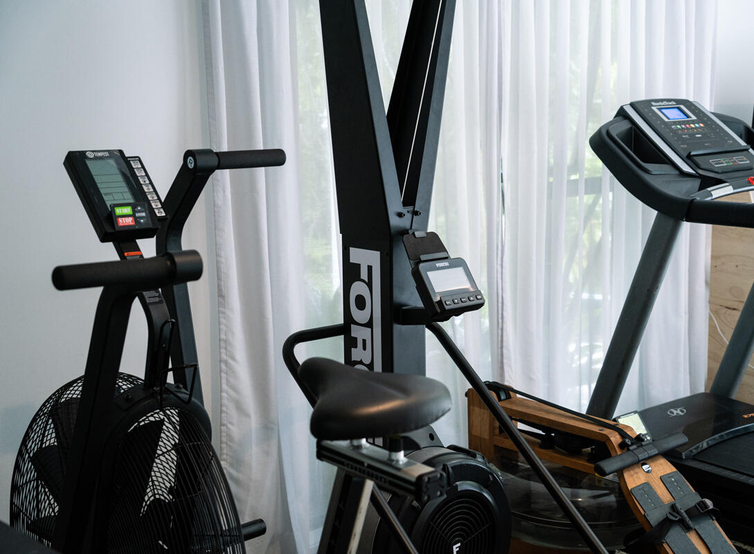 The Well Nest Gym Cardio Room